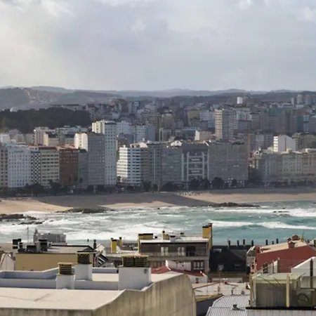 Apartmán Riazor Bay By Thebluewaveapartments Com *